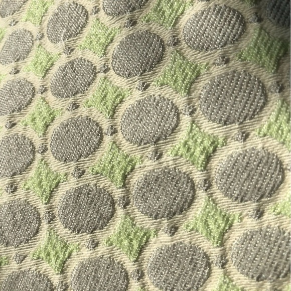 Anthropologie Maeve Seren Skirt Polka Dot in Mint Green & Grey Size S - Picture 8 of 12